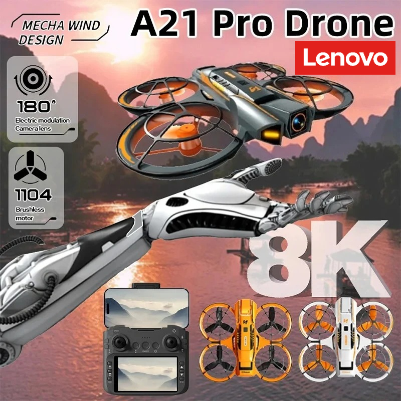 Rc Hobby China - Lenovo A21 Pro Drone 4K Professional