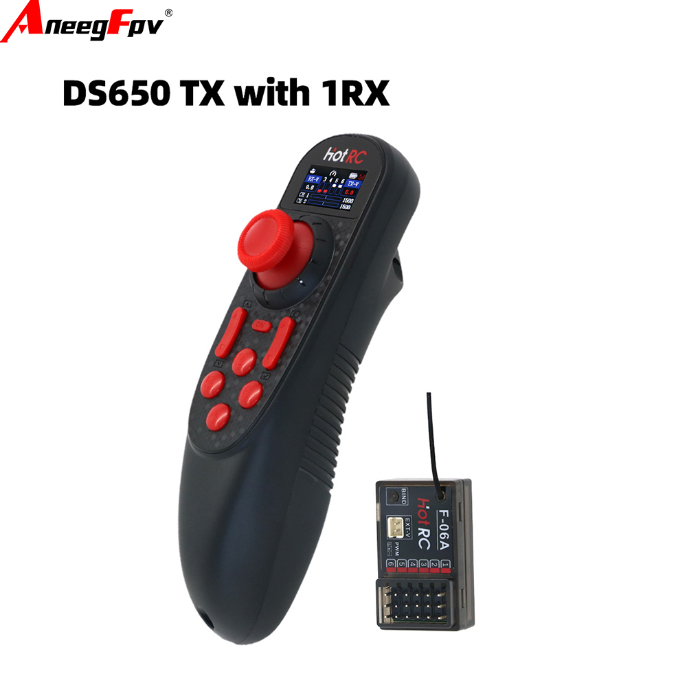 Radio Transmitter 6Ch - HOTRC Hot RC DS-650 DS 650