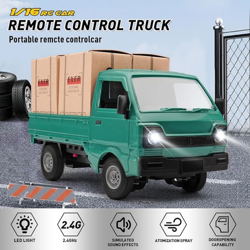 KF21 RC Truck 1:16 2.4GHZ RC C - огляд і ціна Rc Hobby Tech Bali