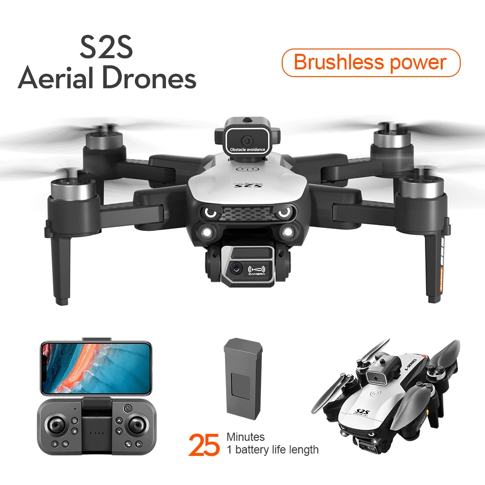 New S2S Drone 8K Professional  - огляд і ціна Rc Hobby China