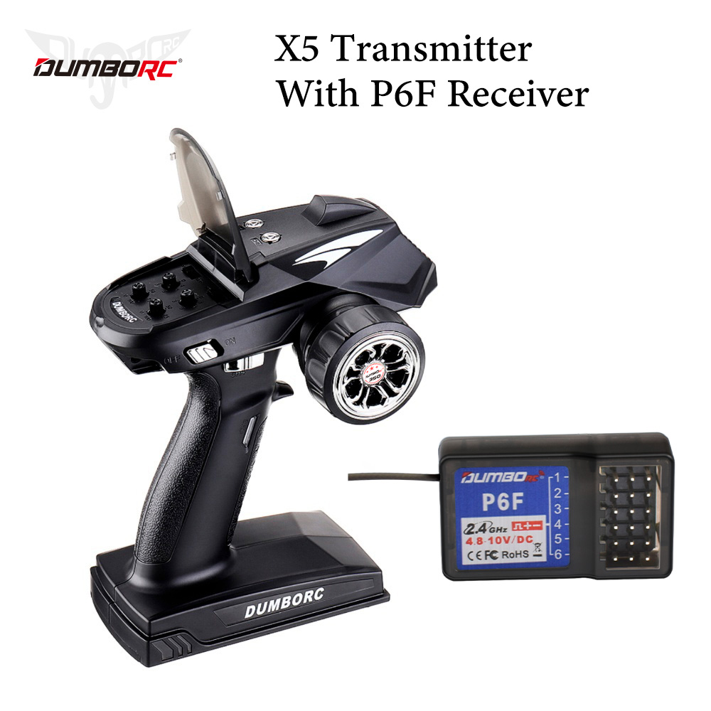 DUMBORC X6P 6CH 2.4G RC Radio  - огляд і ціна Radio Transmitter 6Ch