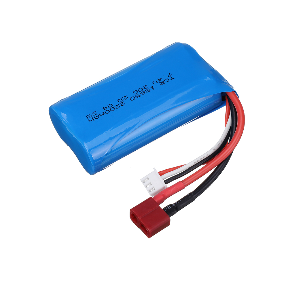 7.4V 2200mAh 18650 Lipo Batery - огляд і ціна Rc Hobby Usa
