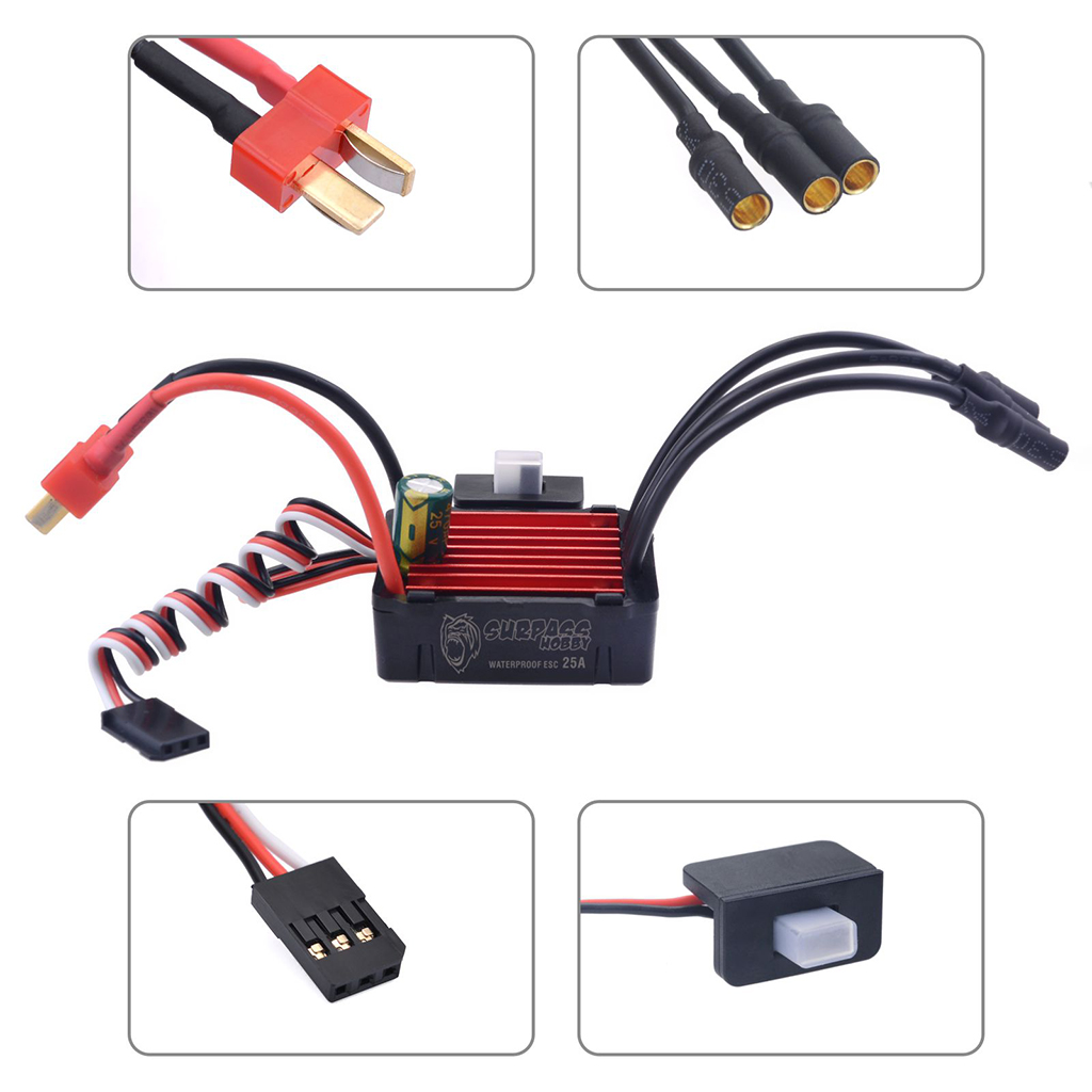 SURPASS HOBBY KK 25A 35A 45A 6 - огляд і ціна Rc Hobby Usa
