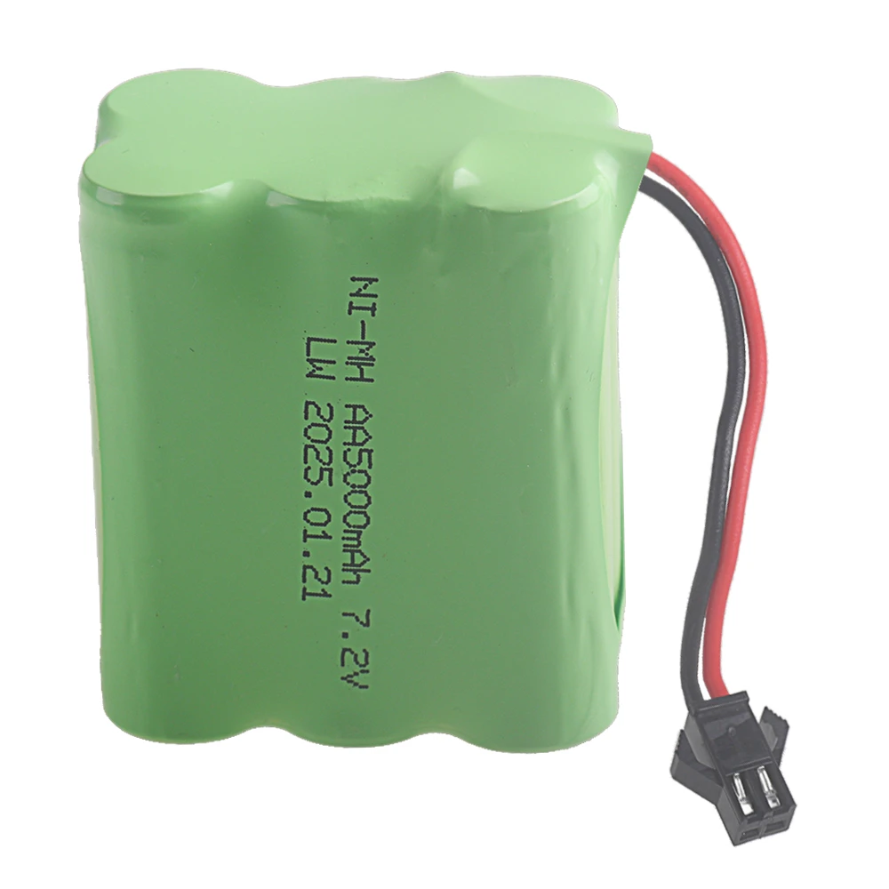 (SM-2P Plug) 7.2V 5000mah NiMH - огляд і ціна Rc Hobby Usa