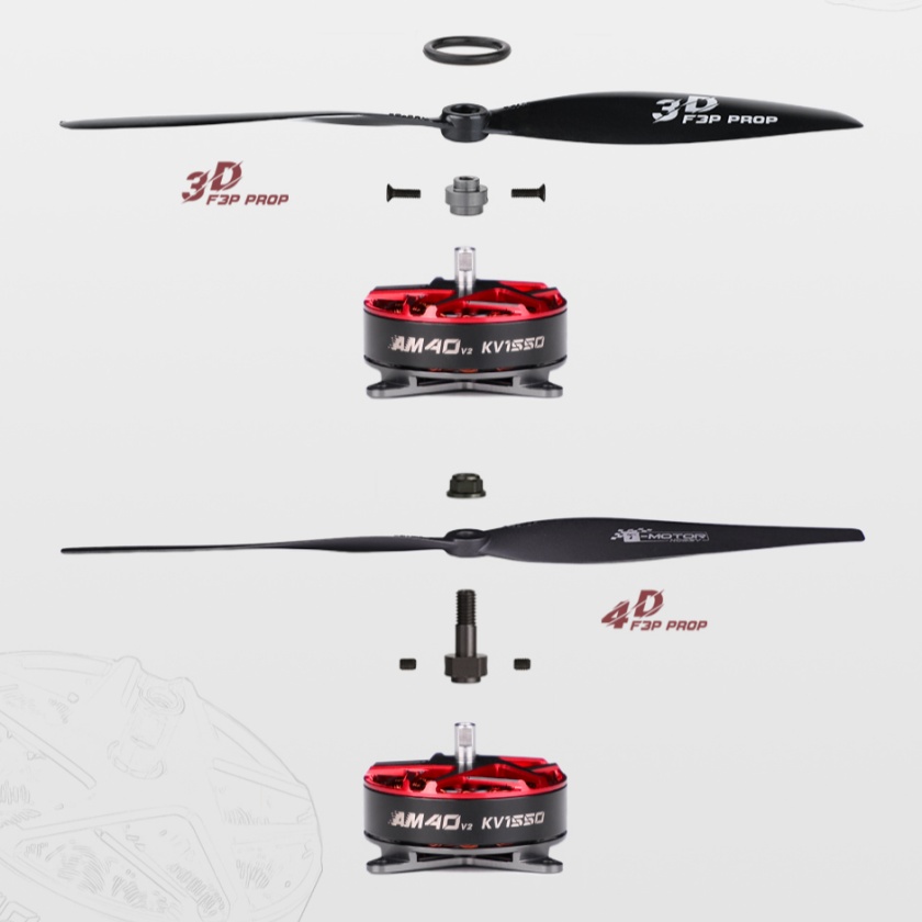 T-Hobby AM40 V2 3D/4D 2-3S Pow - огляд і ціна Rc Hobby Usa
