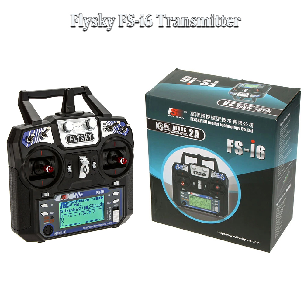 FLYSKY FS-i6 I6 2.4G 6CH AFHDS - огляд і ціна Radio Transmitter 6Ch