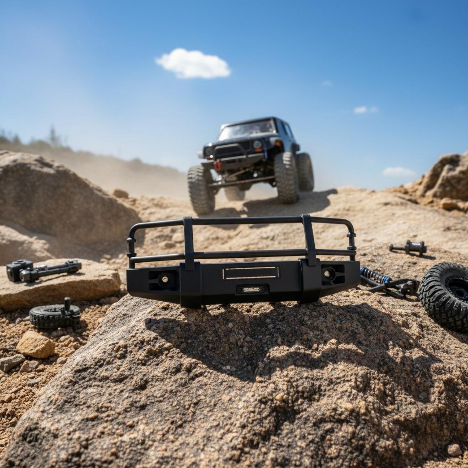 RC Crawler Front Bumper Model  - огляд і ціна Rc Hobby Usa