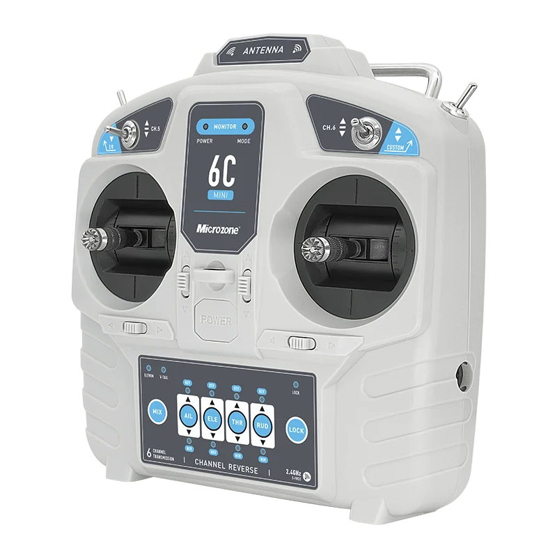 MicroZone MC6C Mini V2 2.4G 6C - огляд і ціна Radio Transmitter 6Ch