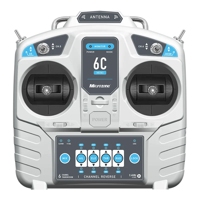MicroZone MC6C Mini V2 2.4G 6C - огляд і ціна Radio Transmitter 6Ch