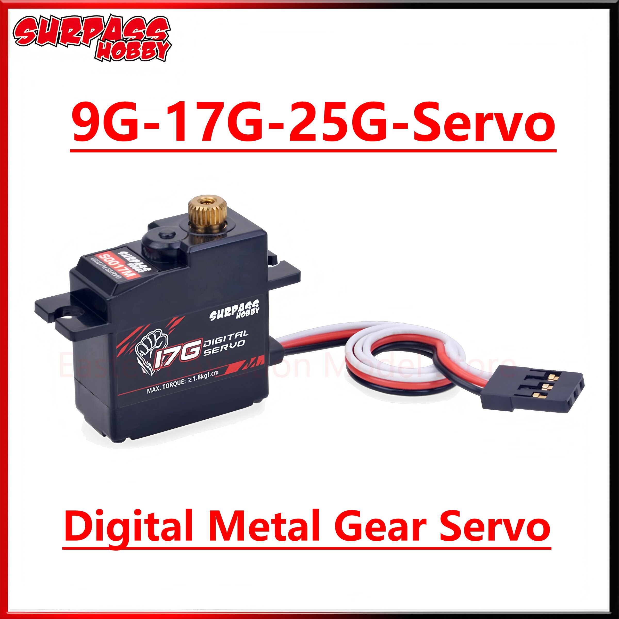 Surpass Hobby S009M 9G S0017M  - огляд і ціна Rc Hobby Usa