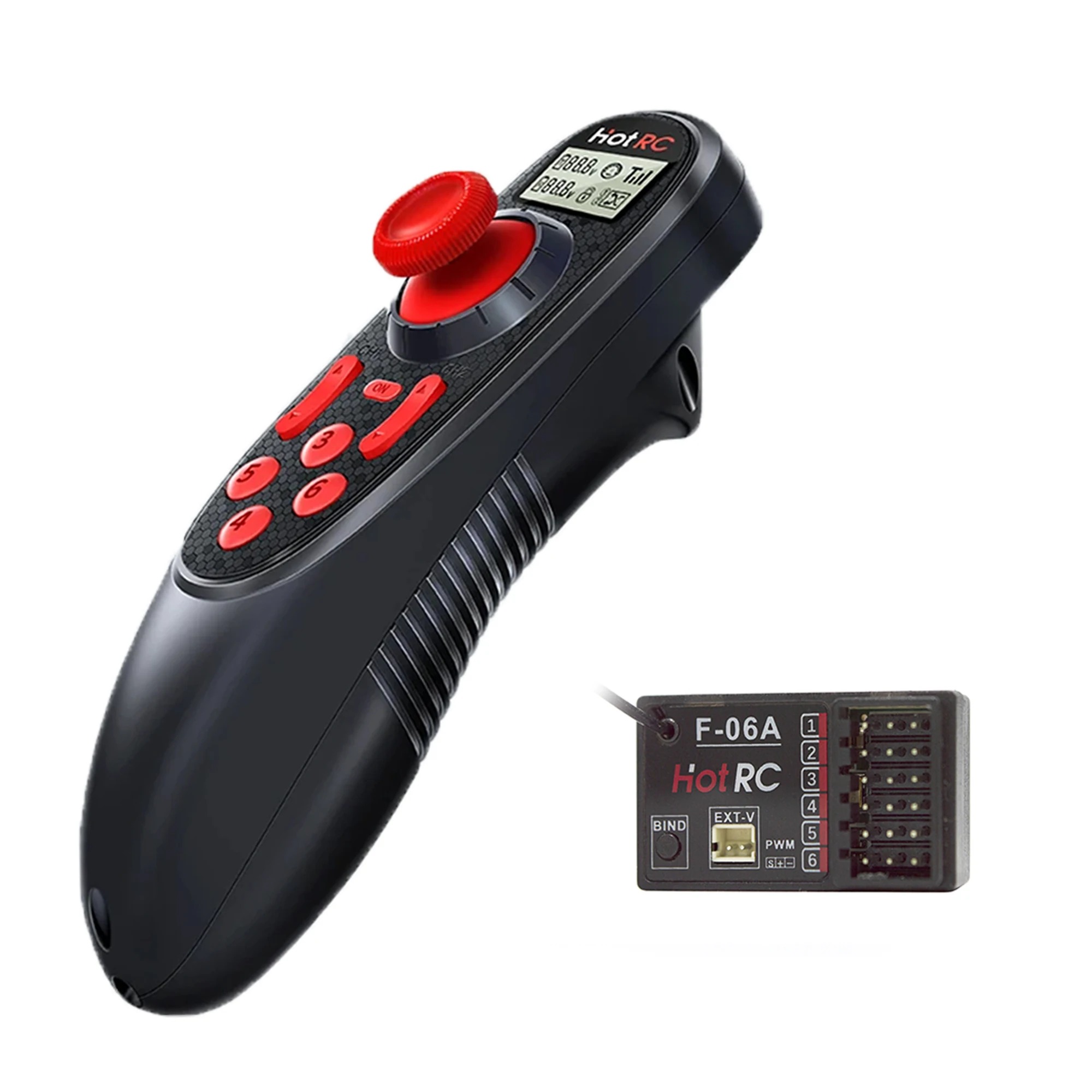 HOTRC 6CH DS-600 2.4G RC Boat  - огляд і ціна Radio Transmitter 6Ch