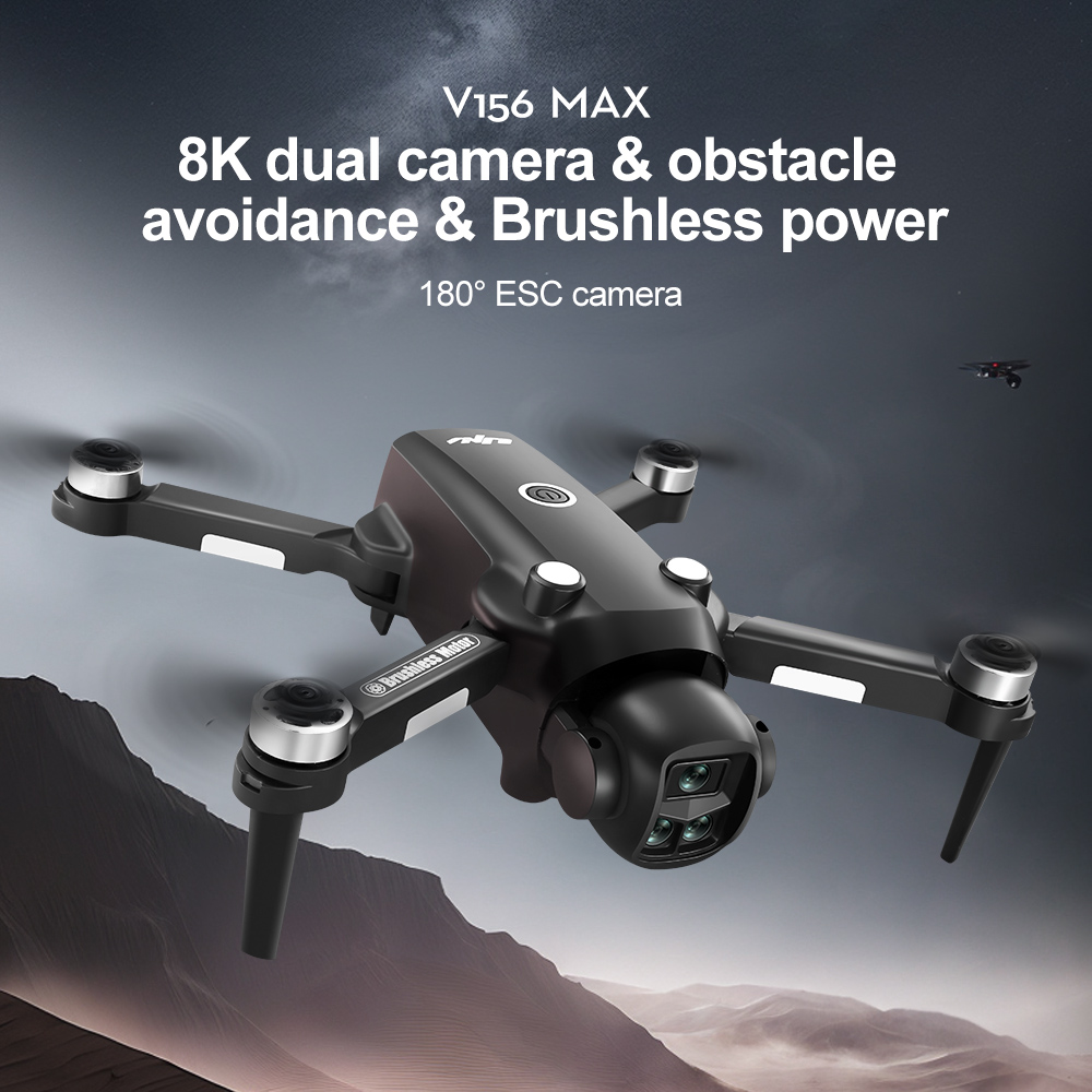 Lenovo V156 MAX HD WIFI FPV Dr - огляд і ціна Rc Hobby China