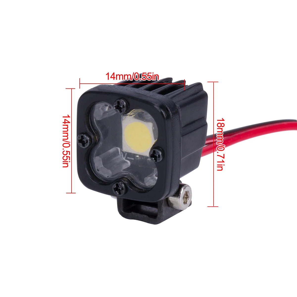 RC Car Square Bright LED Top L - огляд і ціна Rc Hobby Tech Bali