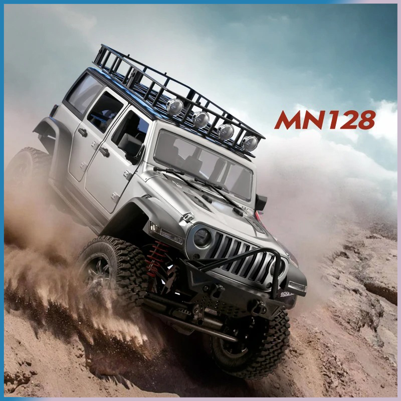 RC Crawler 4x4 Car MN128  2.4G - огляд і ціна Rc Hobby Tech Bali