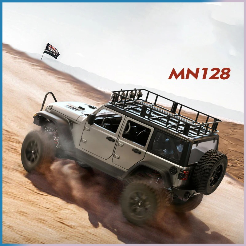 RC Crawler 4x4 Car MN128  2.4G - огляд і ціна Rc Hobby Tech Bali