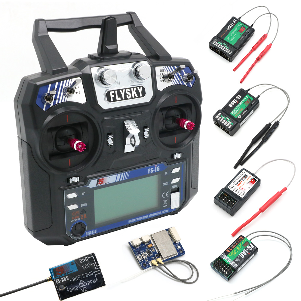 FLYSKY FS-i6 I6 Transmitter 2. - огляд і ціна Radio Transmitter 6Ch
