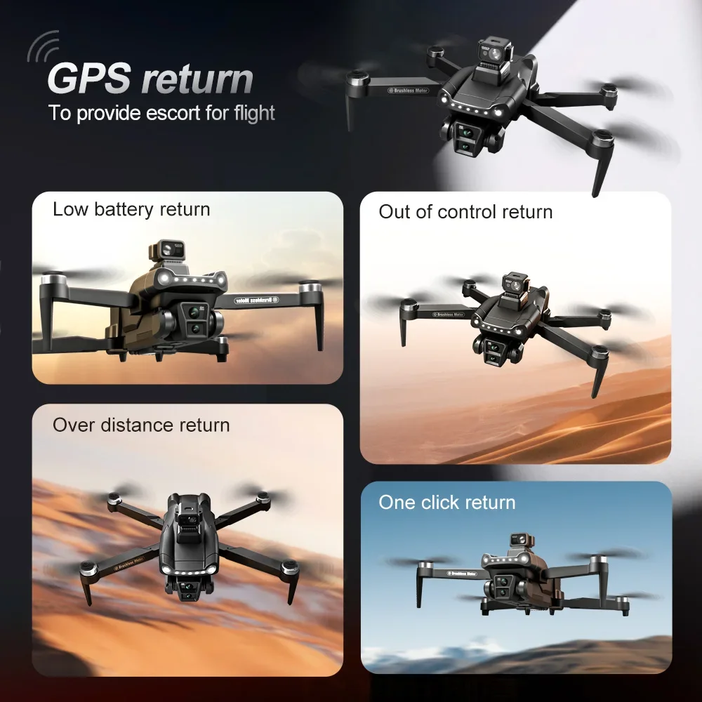 Lenovo V198GPS 4K Drone Profes - огляд і ціна Rc Hobby China